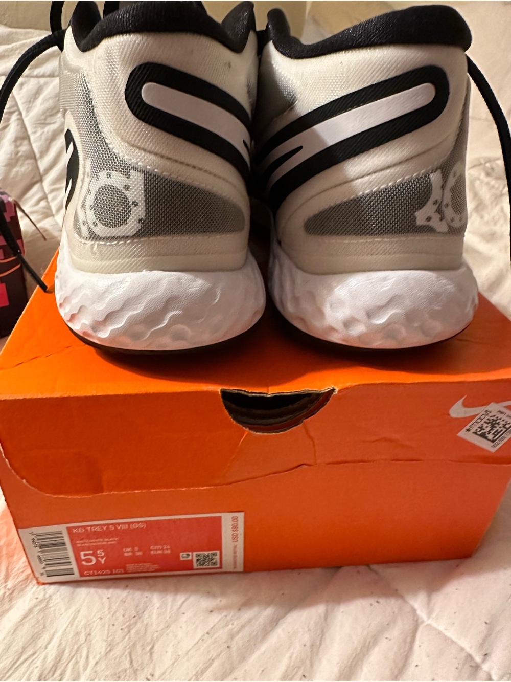 Nike KD Trey 5 VIII Basketball Shoes – Size 5Y